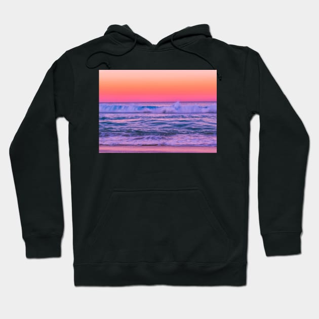 THE GLORIOUS SUNSET OVER THE SEA DESIGN Hoodie by SERENDIPITEE